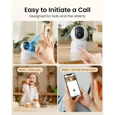 Zosi 3.0Mp Indoor Camera - White